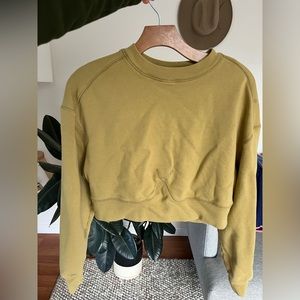 Everlane organic cotton crew -Fennel Seed